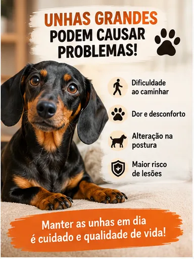Tutor examinando as unhas e patas de um cachorro